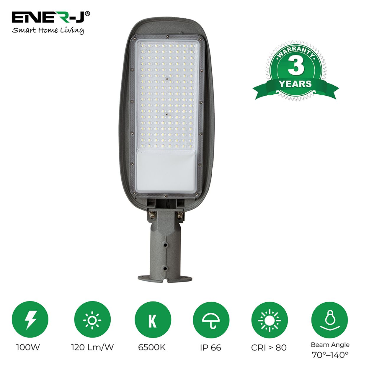 100W High Lumen LED Streetlights with Adjustable Arm, 3yrs warranty 120Lm/W