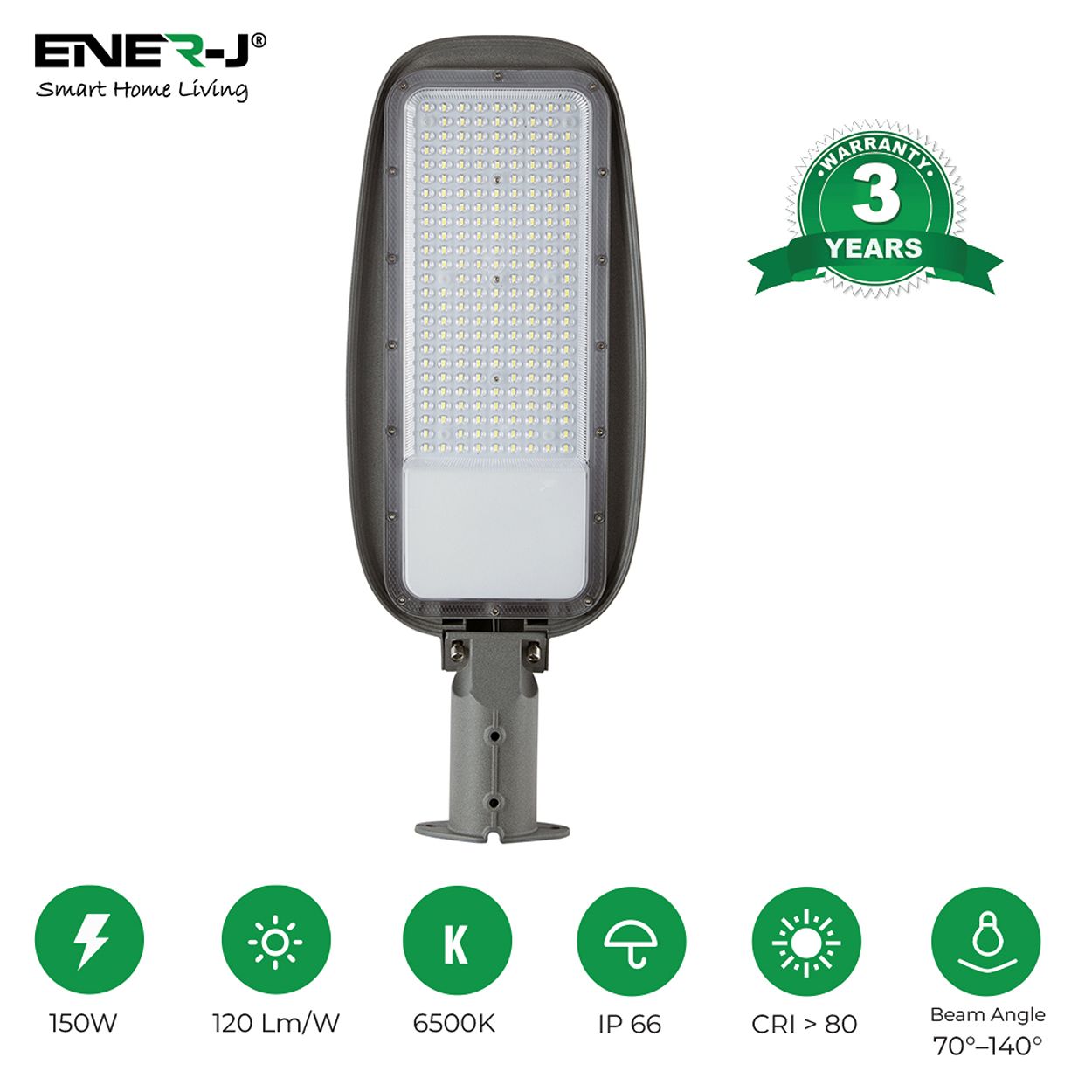150W High Lumen LED Streetlights with Adjustable Arm, 3yrs warranty 120Lm/W