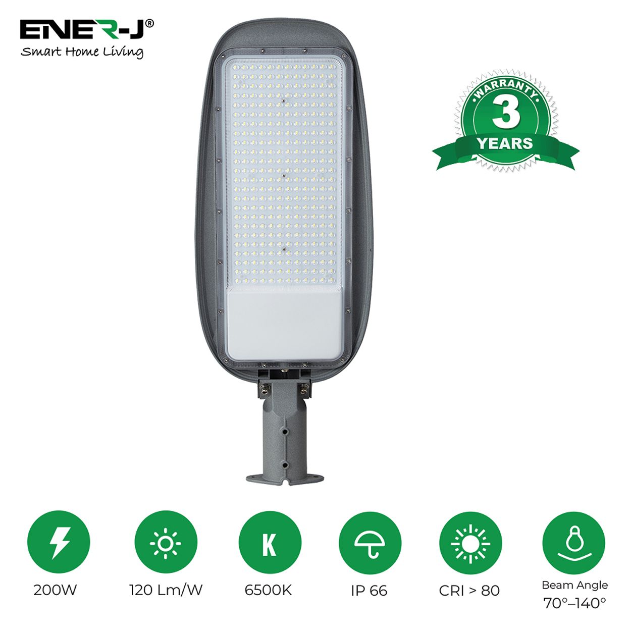 200W High Lumen LED Streetlights with Adjustable Arm, 3yrs warranty 120Lm/W