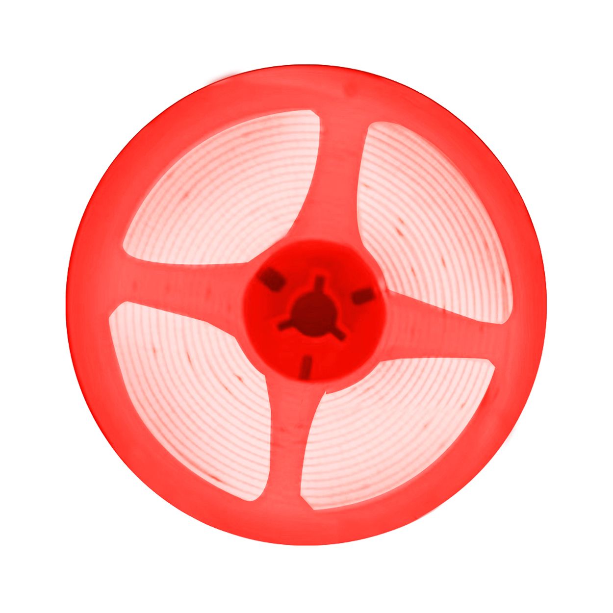 5 meters COB LED Strip Light 24V, Red, IP20