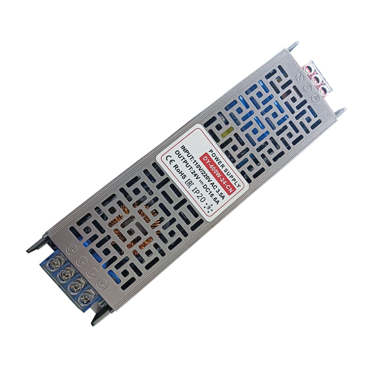 Ener-j 24V 2.5A Slim SMPS Metal Drivers 60W, IP20