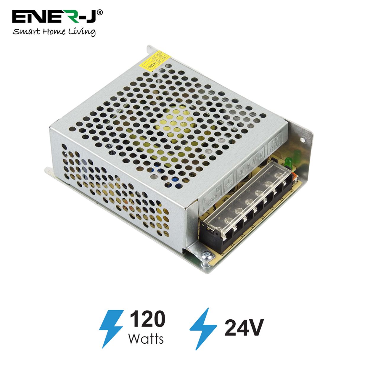 24V 5A 120W SMPS Driver - Universal Power Supply for 24V LED Strips