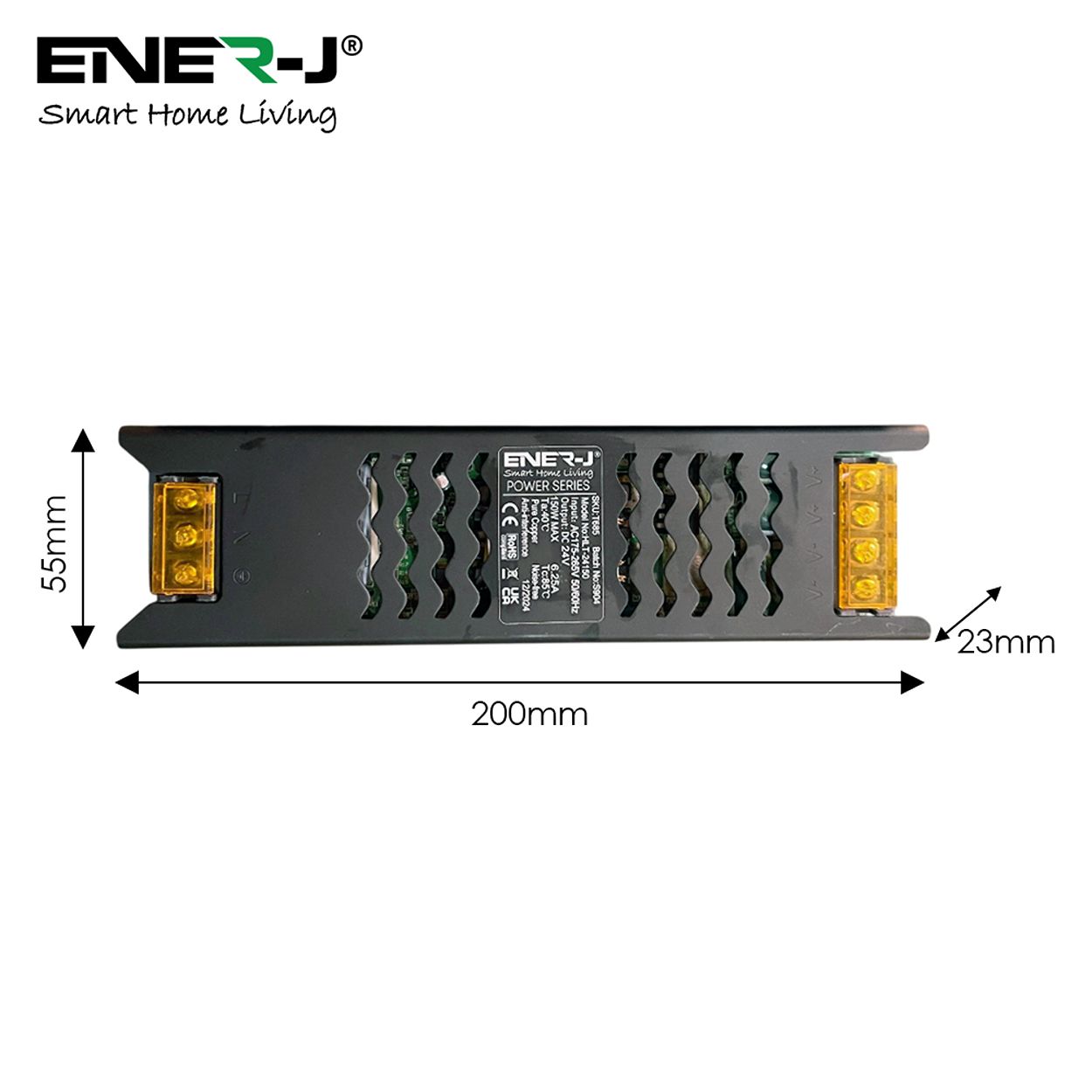 24V 150W SMPS Driver, IP20