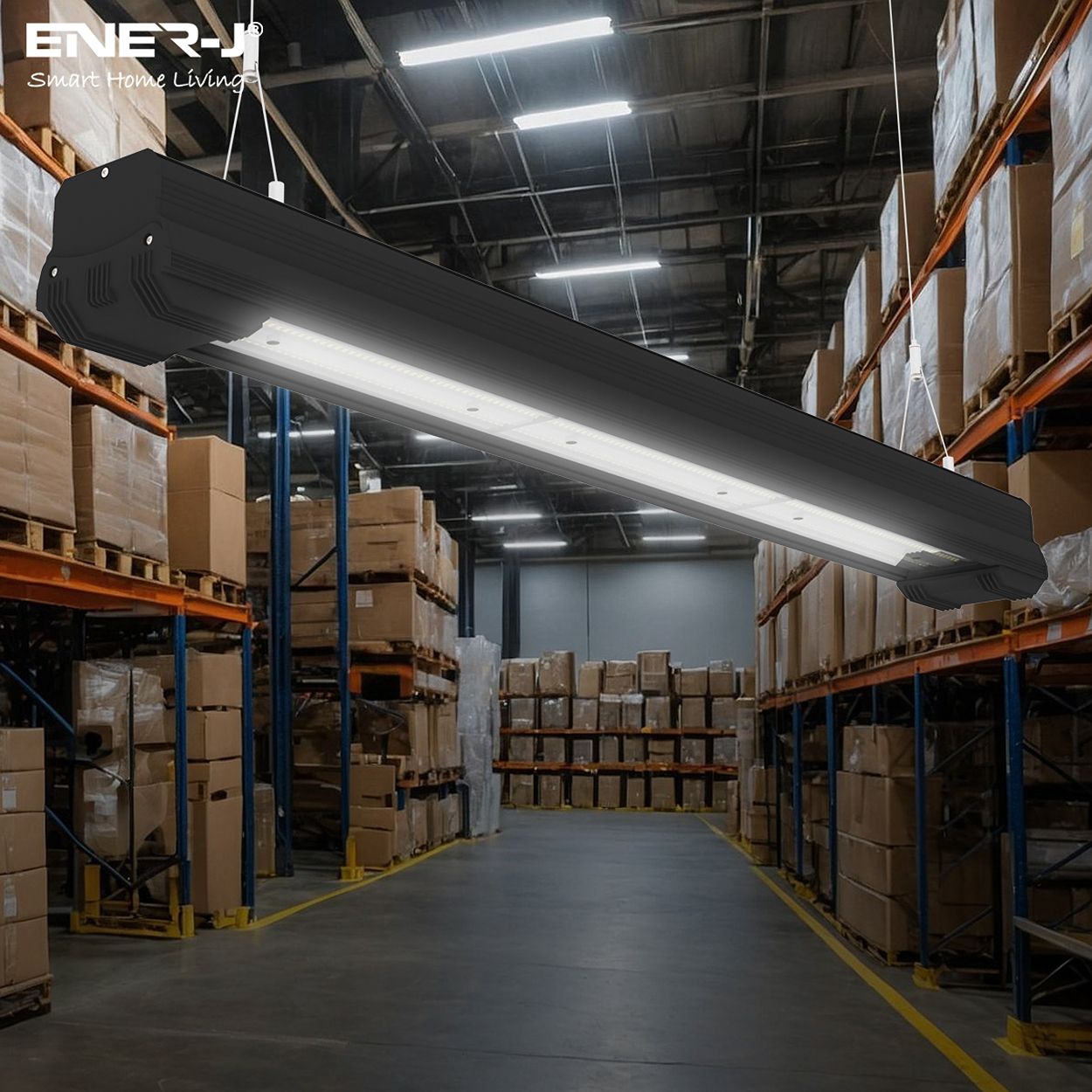200W LED Industrial Linear Highbay, 24000Lm, 6000K