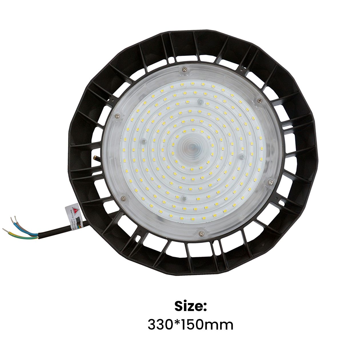 200W UFO LED Highbay, CCT & Power Selectable, IP65