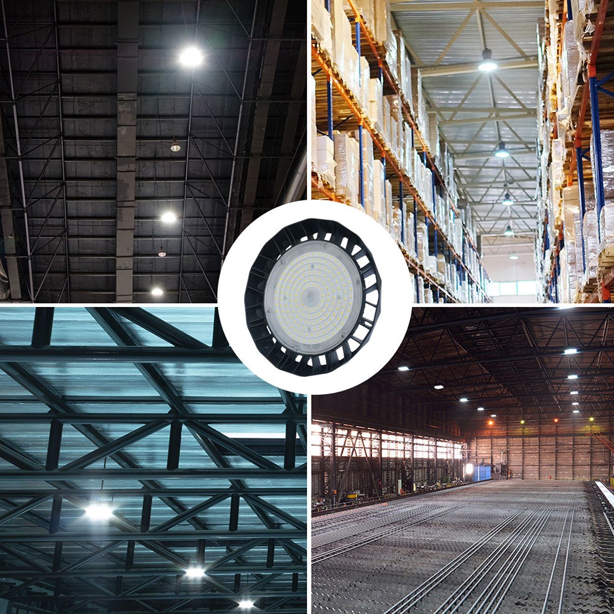 200W UFO LED Highbay, CCT & Power Selectable, IP65