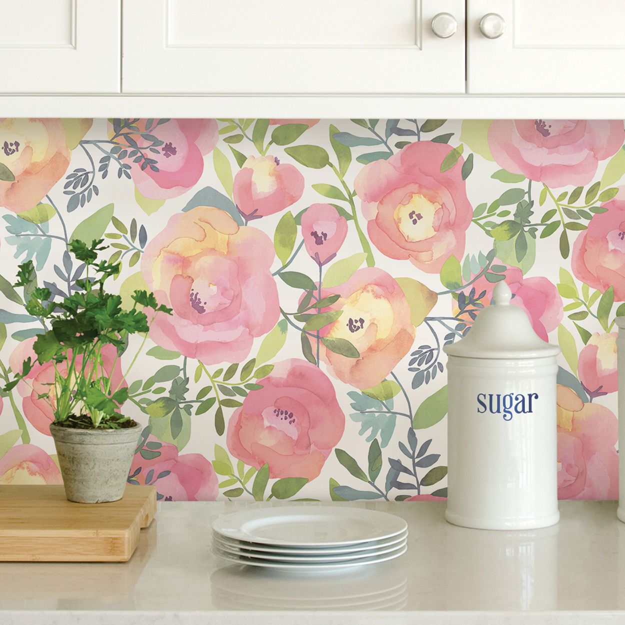 Nuwallpaper 2018 Peachy Keen Pink