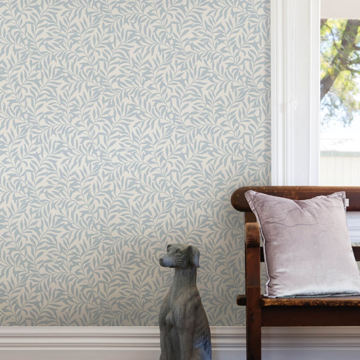 Wisley Blue Peel & Stick Wallpaper