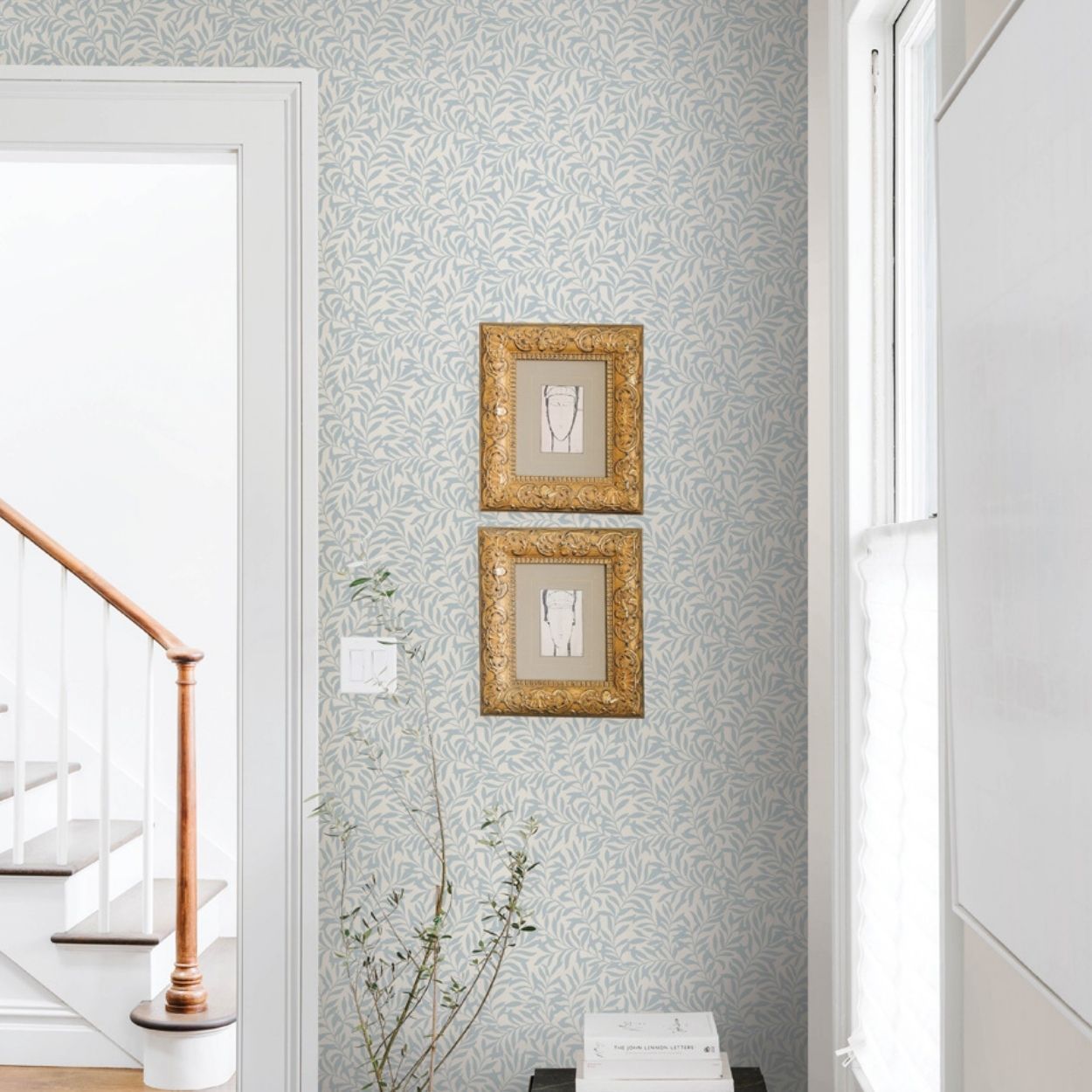 Wisley Blue Peel & Stick Wallpaper