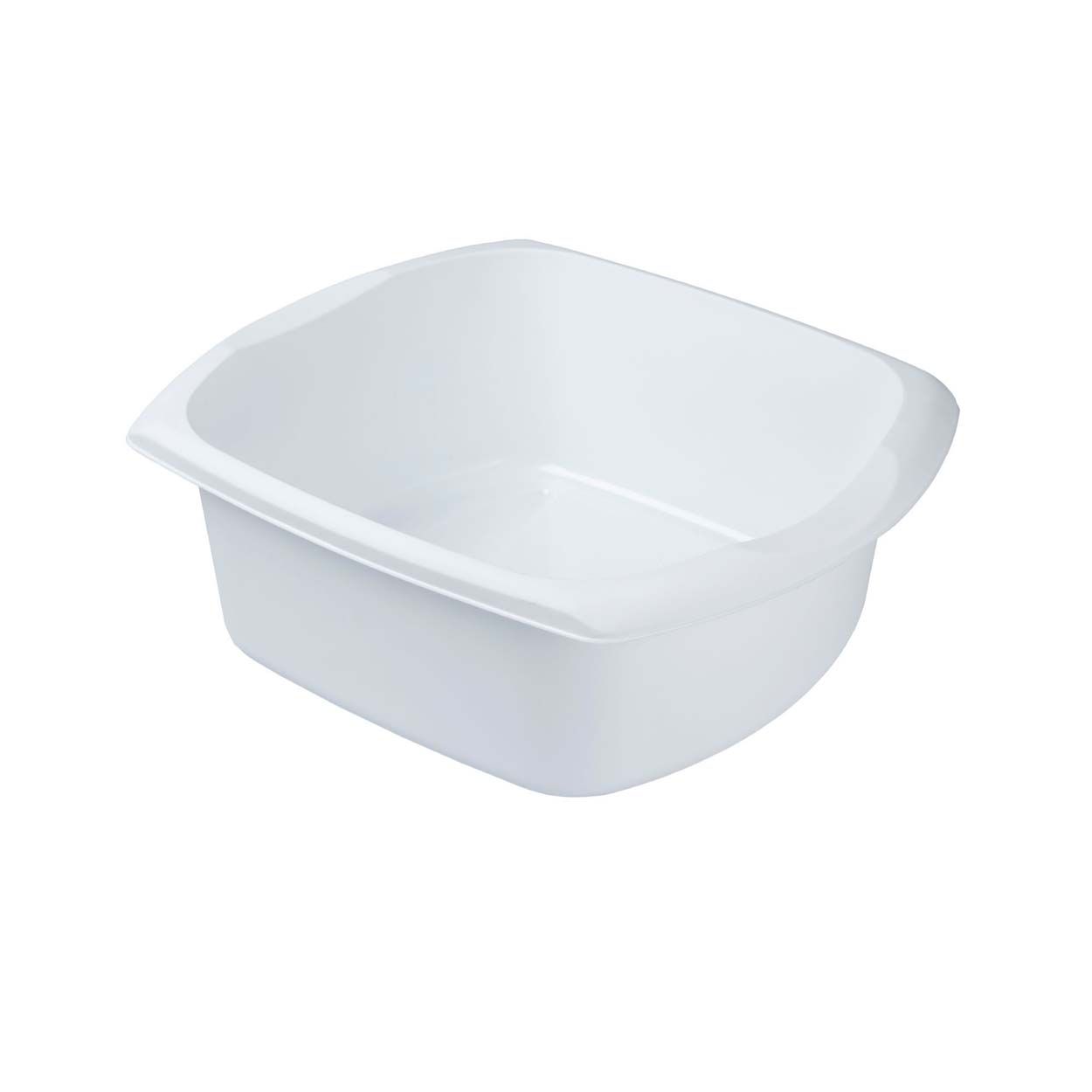 9.5L RECTANGULAR BOWL - WHITE