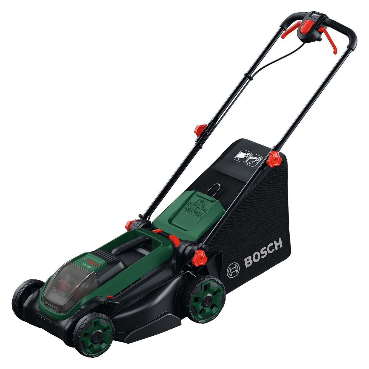 Bosch Rotak 18V2-38 Cordless Lawnmower