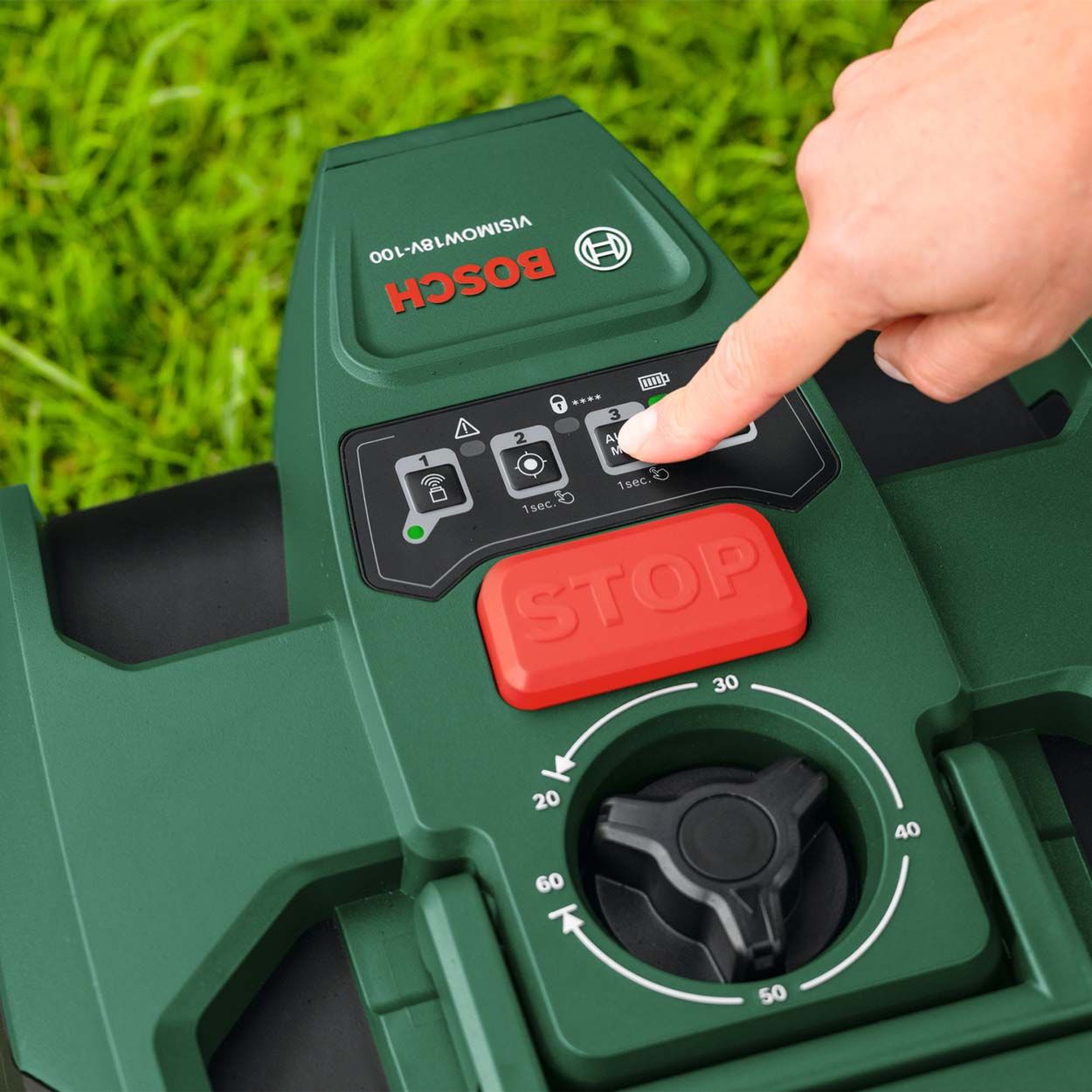 Bosch VisiMow18V-100 Cordless Lawnmower