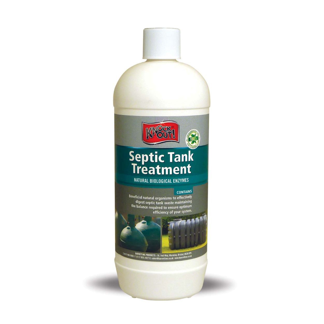 Barrettine Knock Out Septic Tank Treatment 1L