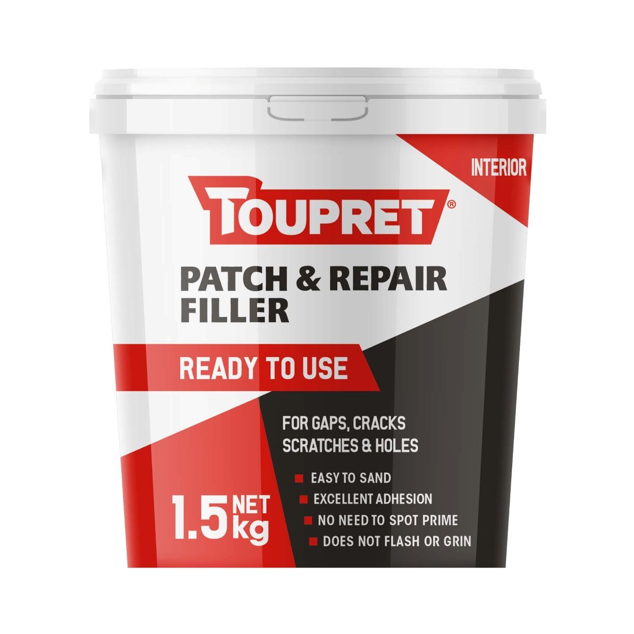 Toupret Patch & Repair Filler Ready To Use 1.5kg
