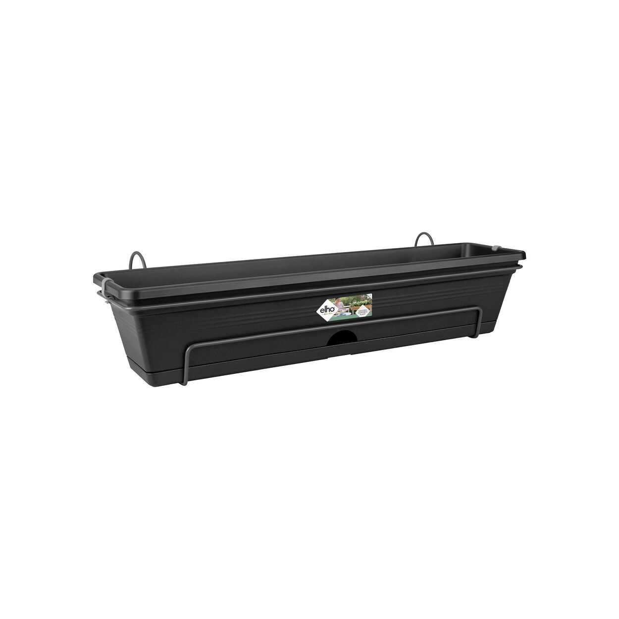 Green Basics Trough Allin 70cm Black