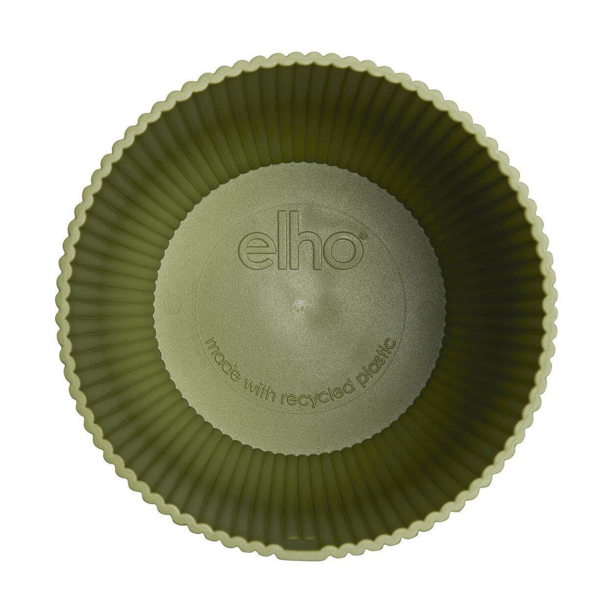 Vibes Fold Round 18cm Green