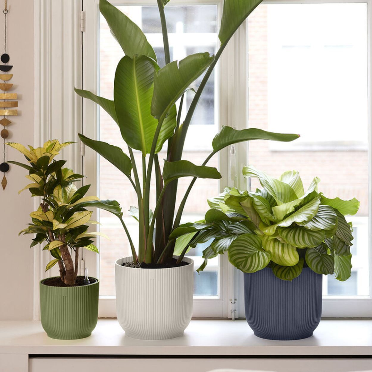 Vibes Fold Round 18cm White