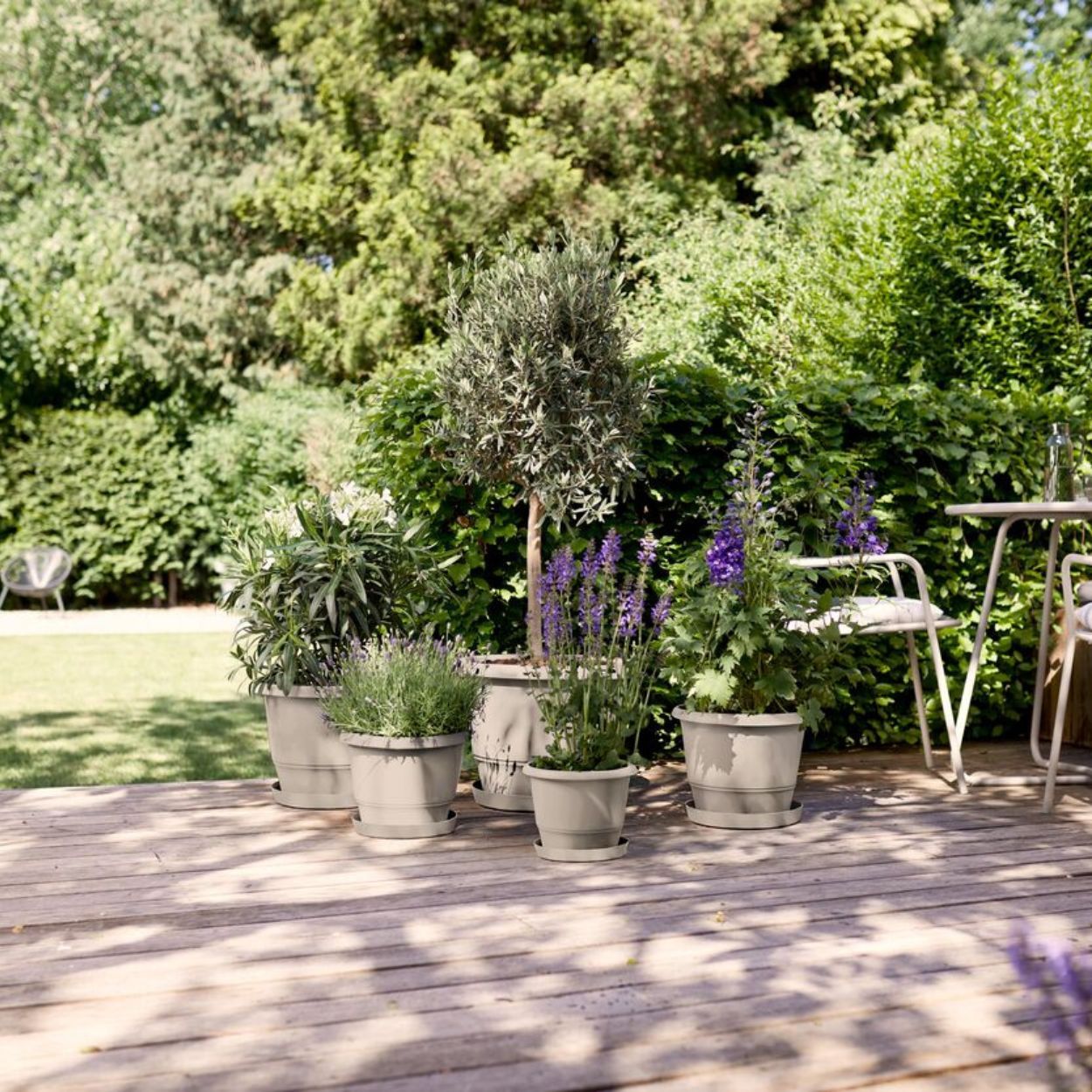 Amiga Round 30cm Beige