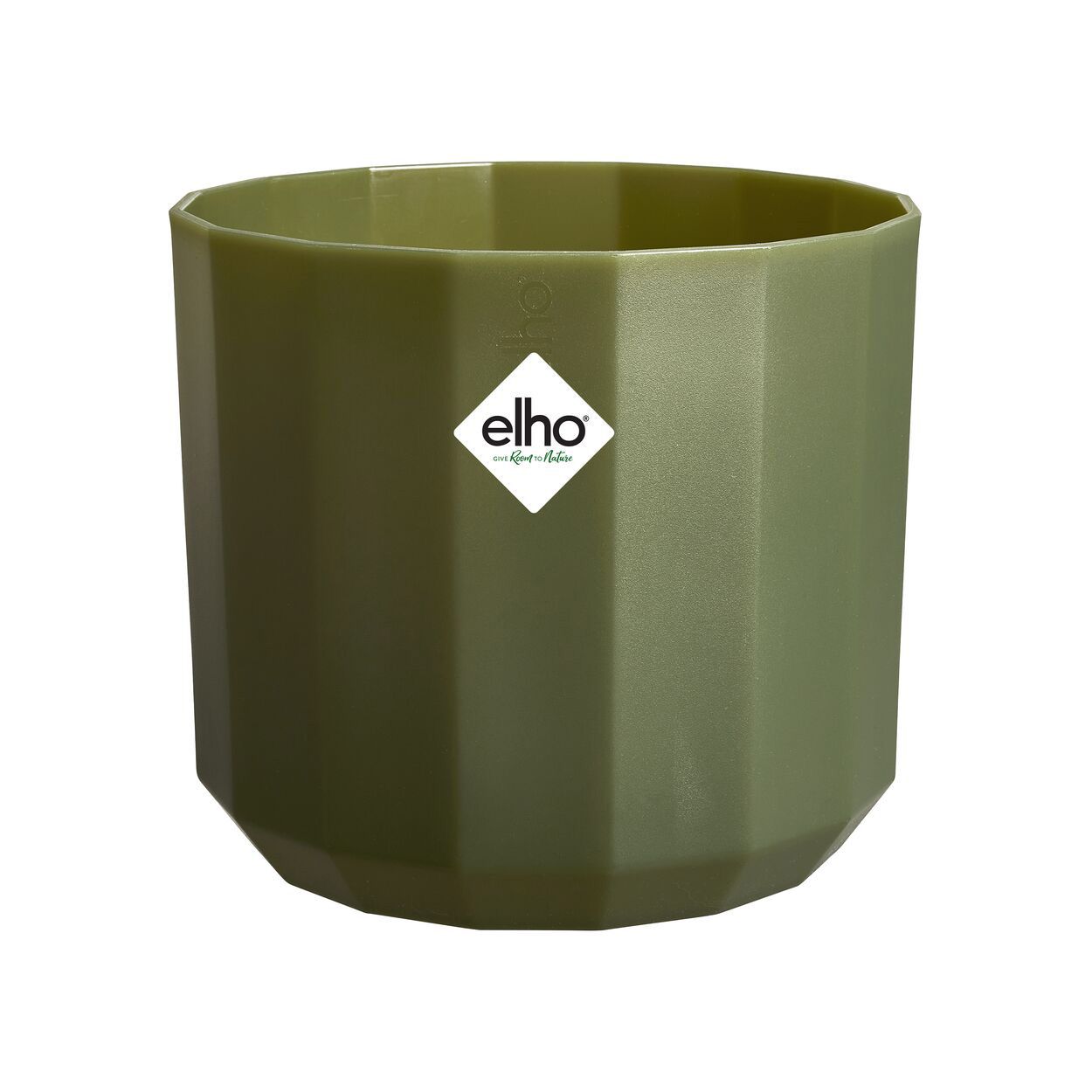 Facet Round 19cm Green
