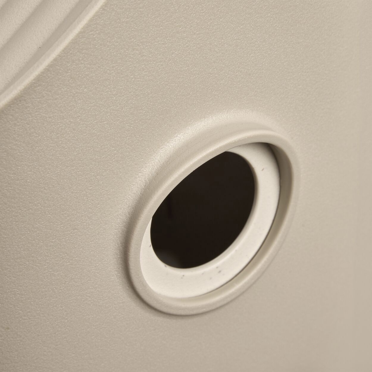 Cosy Bird House 18cm Beige White