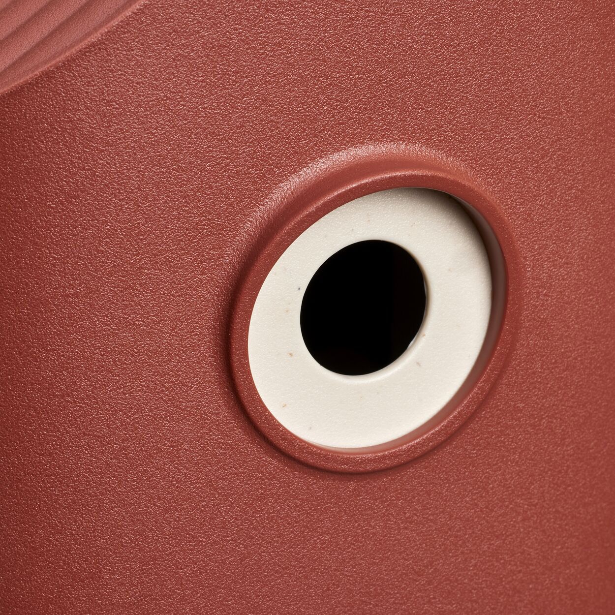 Cosy Bird House 18cm Red White