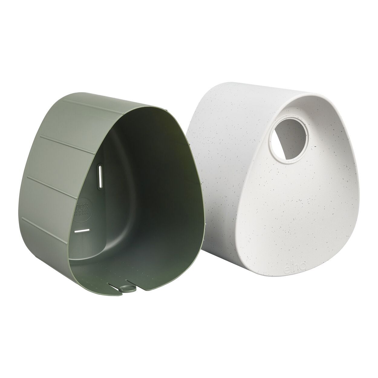 Essential Bird House 18cm Grey