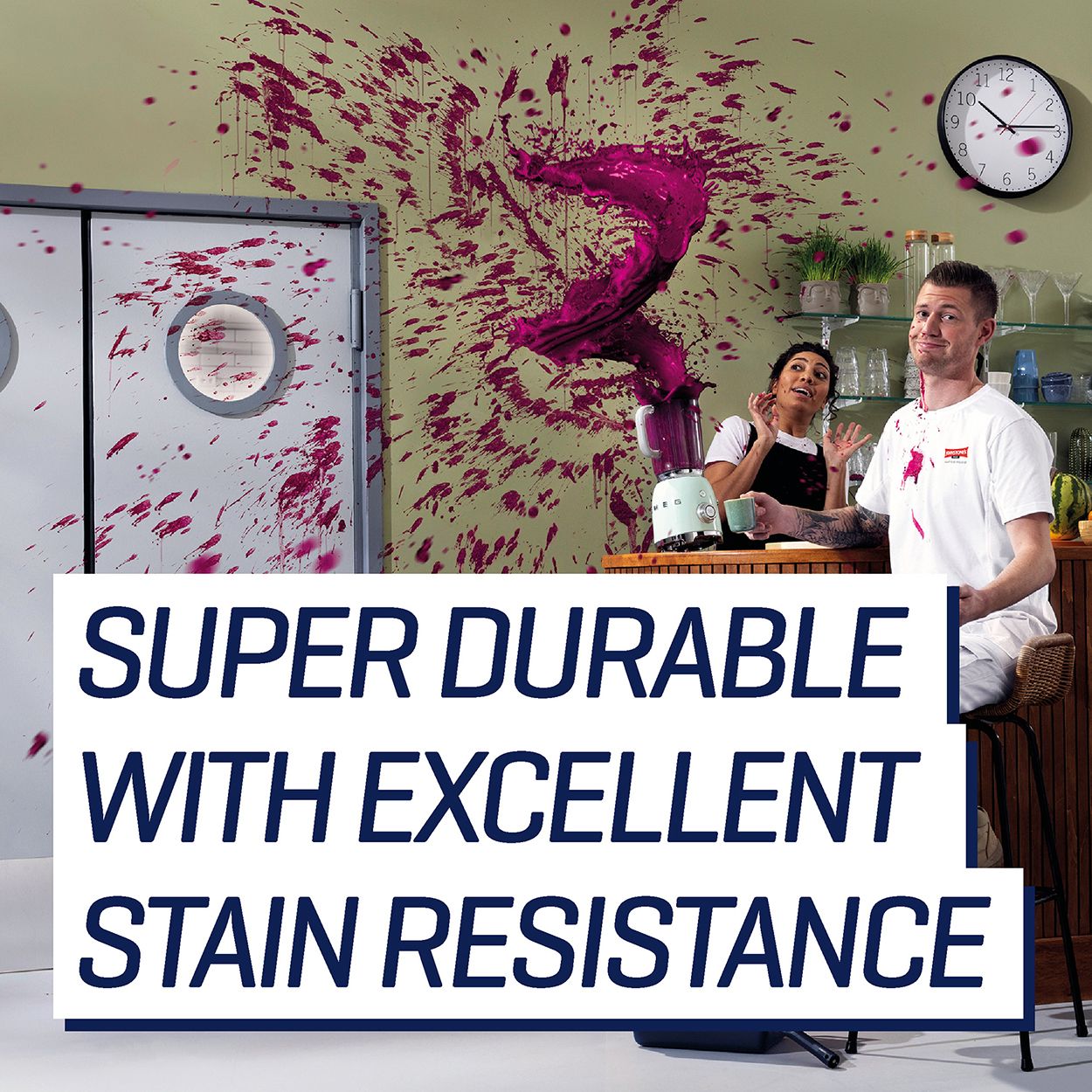 Johnstone's Trade - Cleanable Matt Paint - Brilliant White - 10L