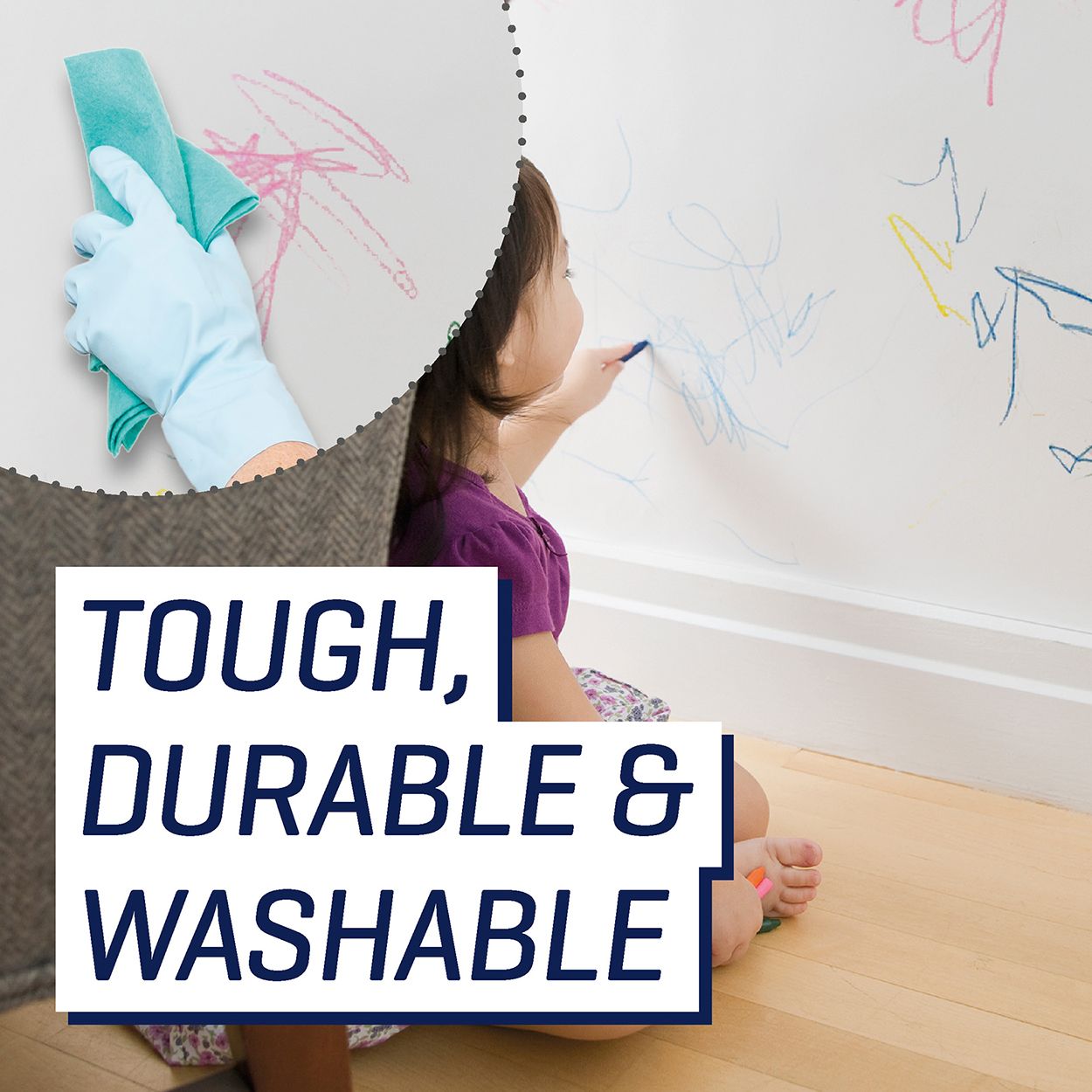 Johnstone's Trade - Acrylic Durable Matt Paint - Brilliant White - 5L