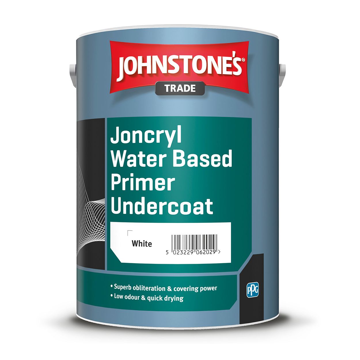 Johnstone's Trade - Joncryl Water Based Primer Undercoat - Brilliant White - 5L