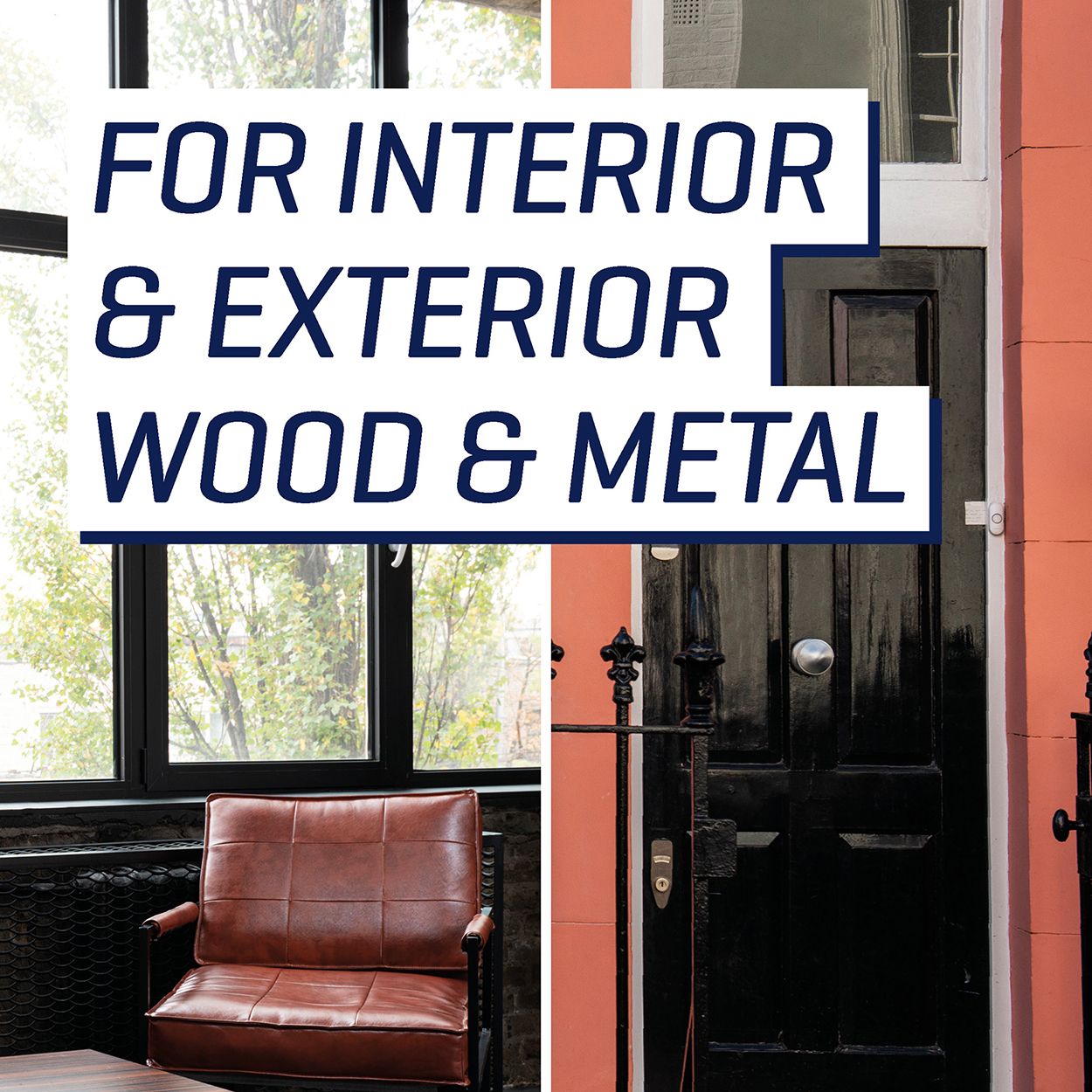 Johnstone's Trade - Wood & Metal Paint - Professional Gloss - Black - 5L