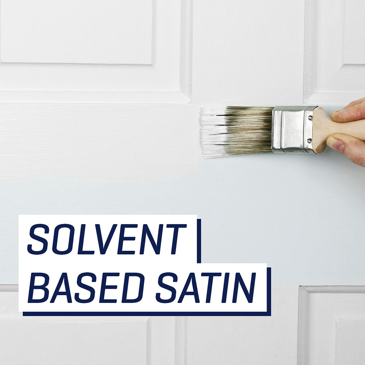 Johnstone's Trade - Wood & Metal Paint - Professional Satin - Brilliant White - 1L