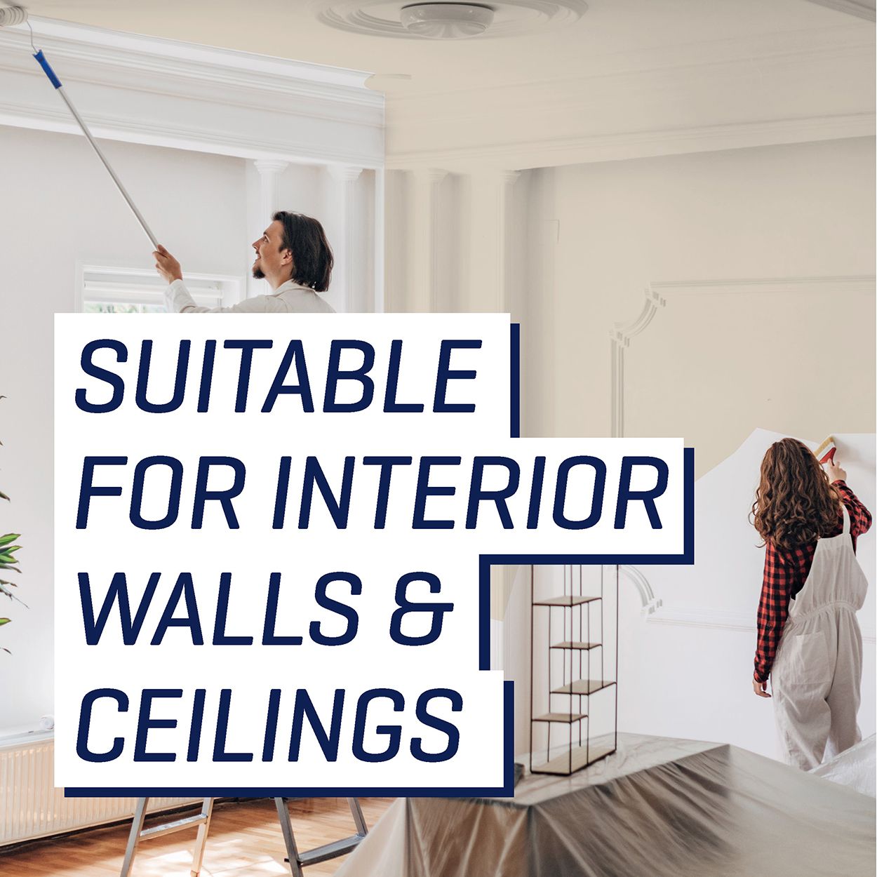 Johnstone's Trade - Vinyl Soft Sheen Paint - Magnolia - 5L