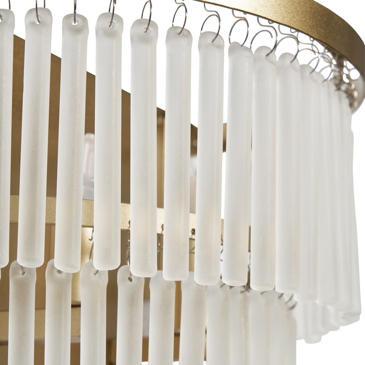 Lupin 2 Tier Wall Light Brass