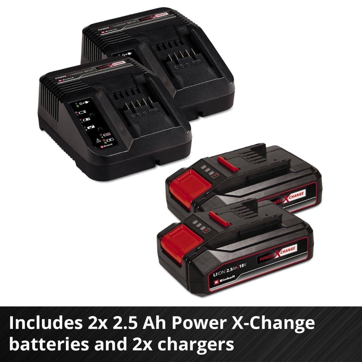 Einhell GE-CM 36/33 Li Cordless Lawn Mower Kit (2x2,5Ah)