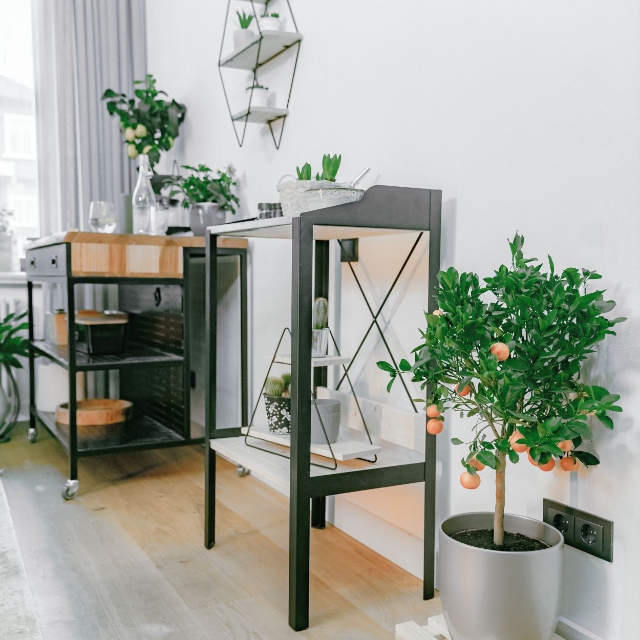 Planting Table Modern 92cm Natural