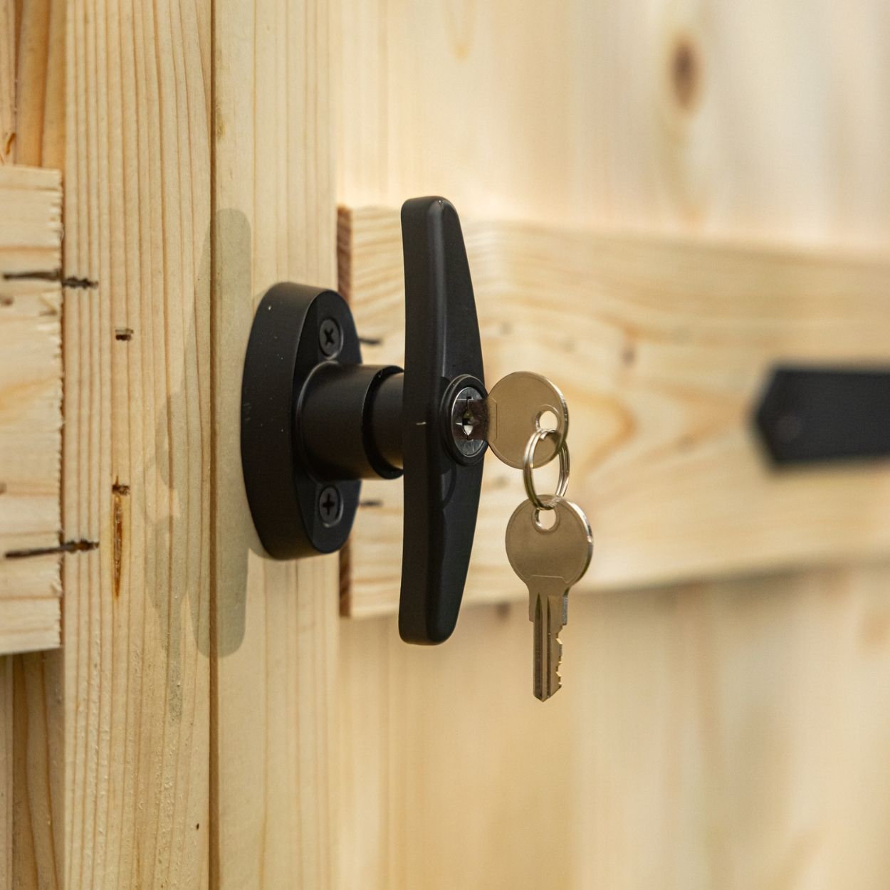 Upyard Strongbox Natural Storage Shed 6ft 6" x 6ft 6"