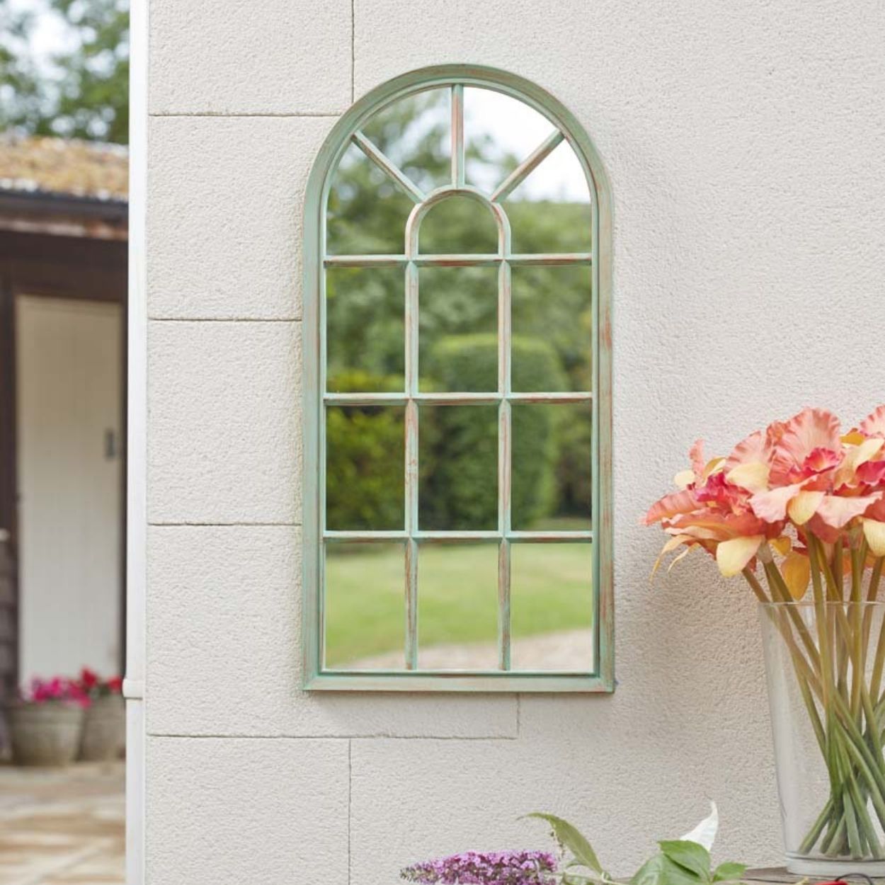 Smart Garden Vista Garden Mirror- Green