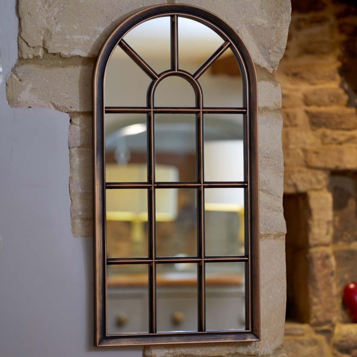 Smart Garden Vista Garden Mirror - Copper