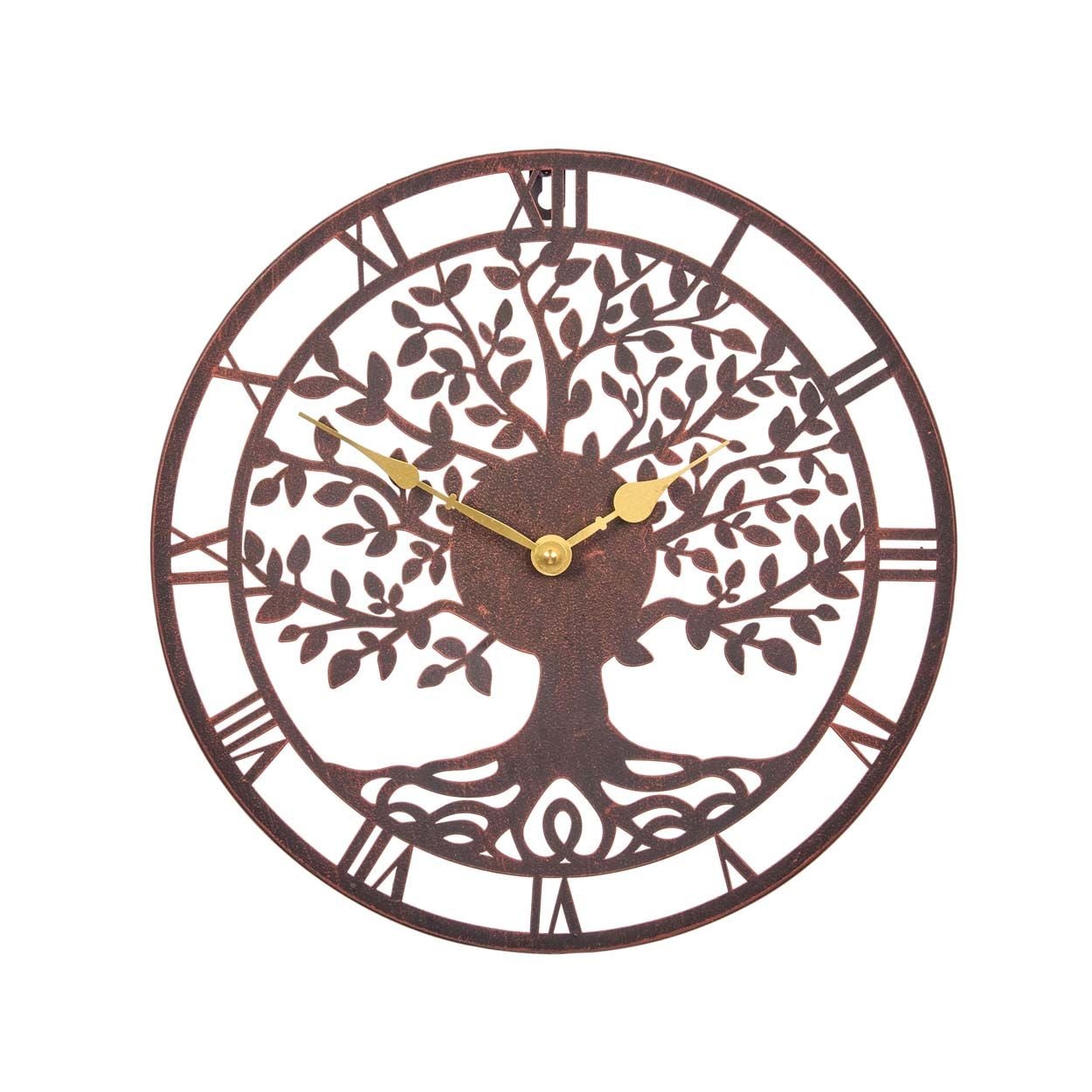 Smart Garden Outside In Tree Of Life Clock 12 inch