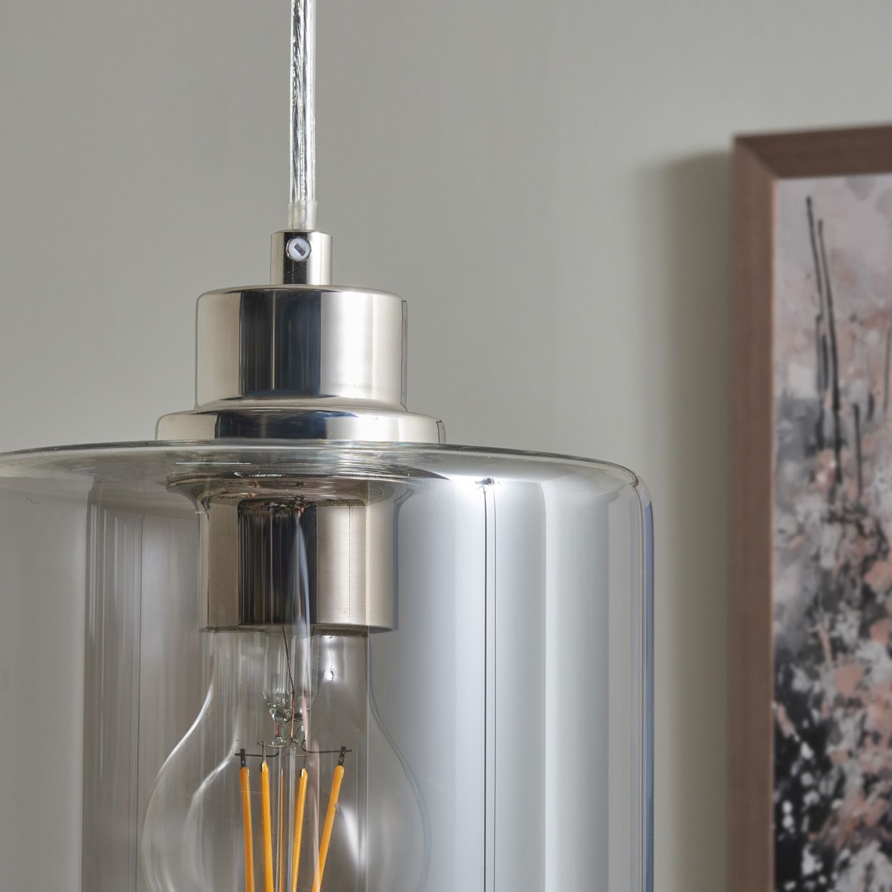 Harber 1 Light Glass Shade Pendant