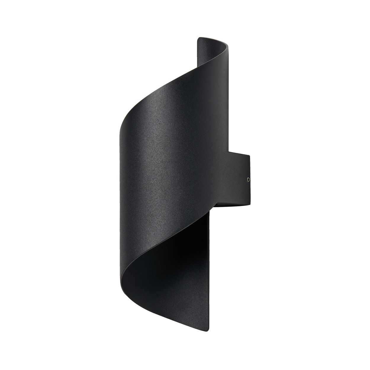Marple 10W Led Coil Wall Light Black