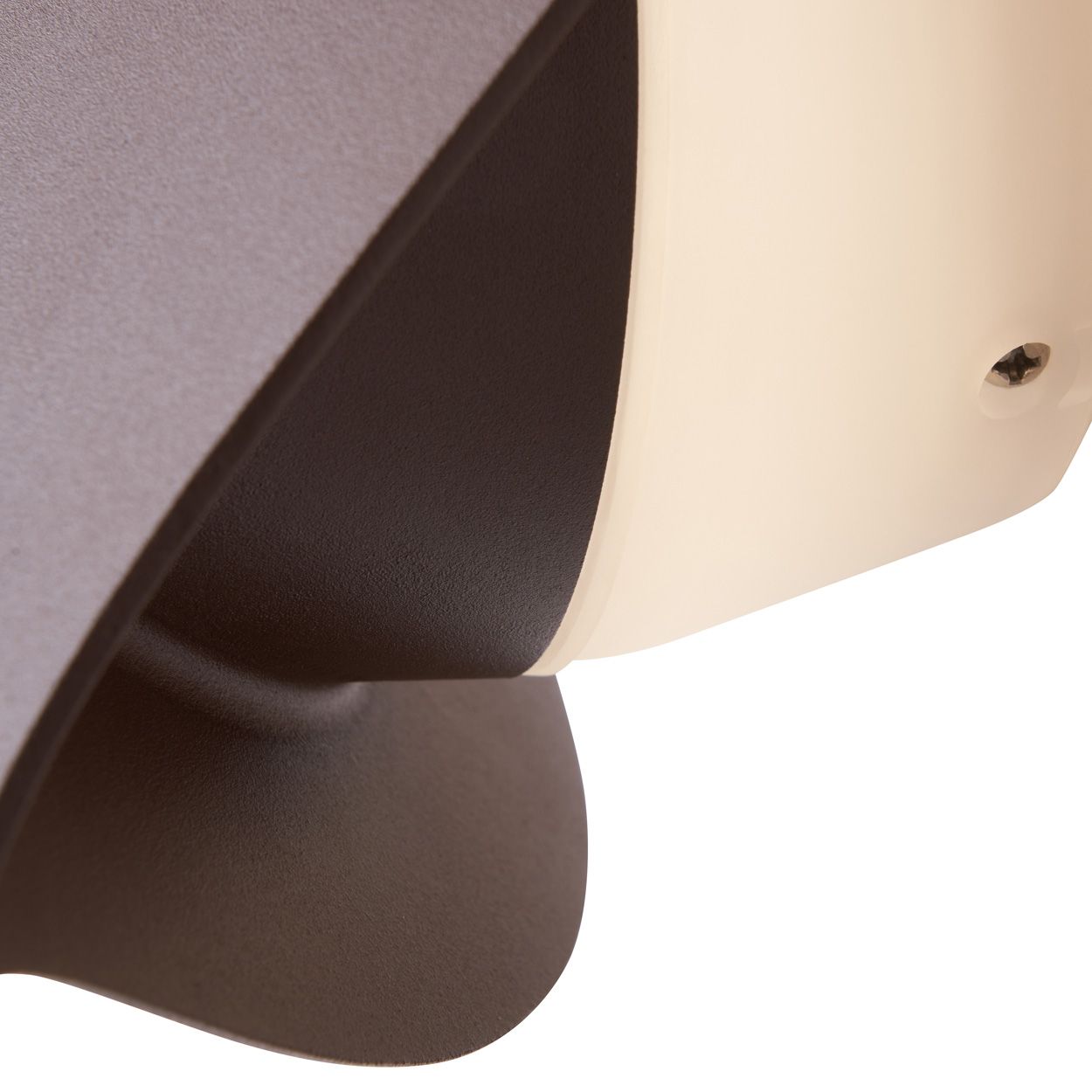 Shulme 9W Led Leaf Style Wall Light Ip65 Rust