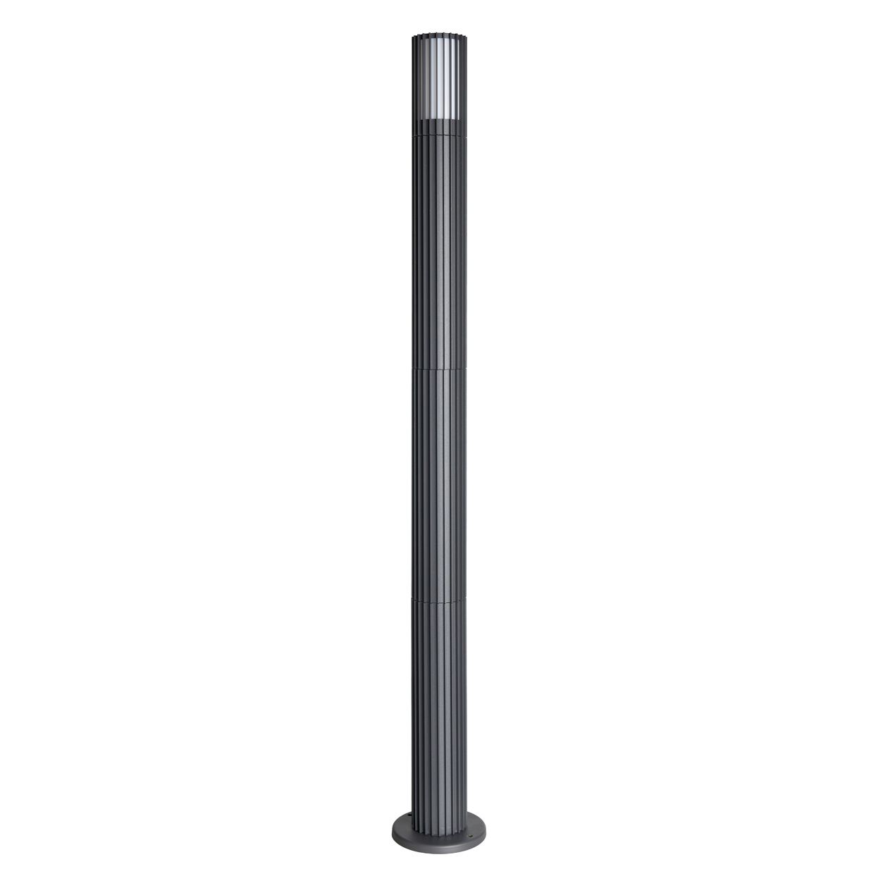 Sandlow 1 Light Gu10 Adj Post Light Ip44 Anth