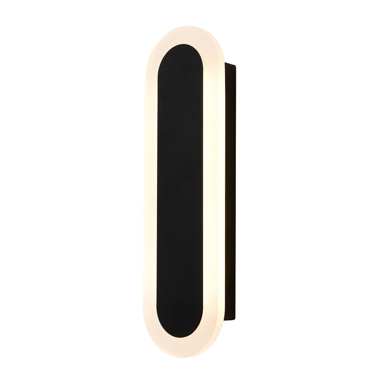 Derton 10W Cct Linear Wall Light Ip65 Black