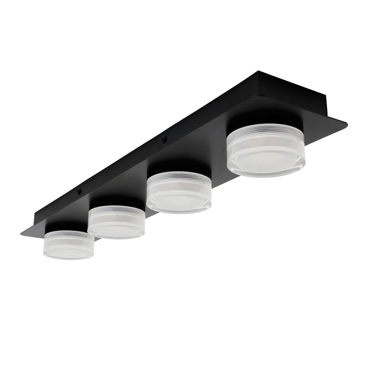 Sena 4 Bar Led Flush Black