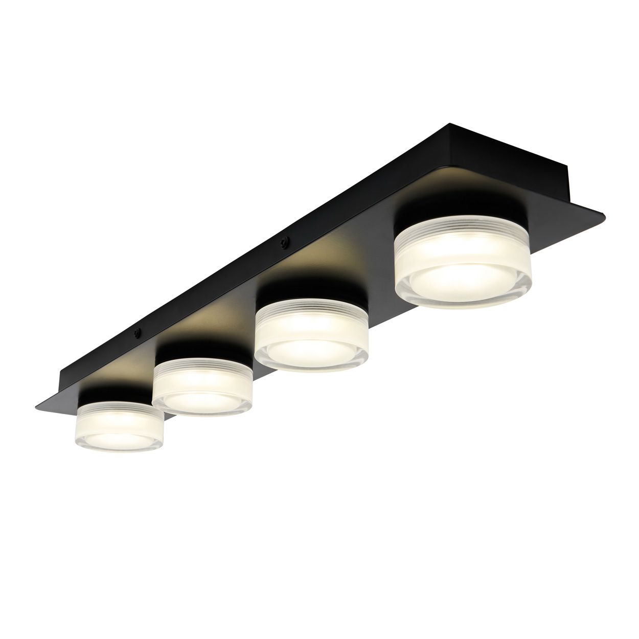 Sena 4 Bar Led Flush Black