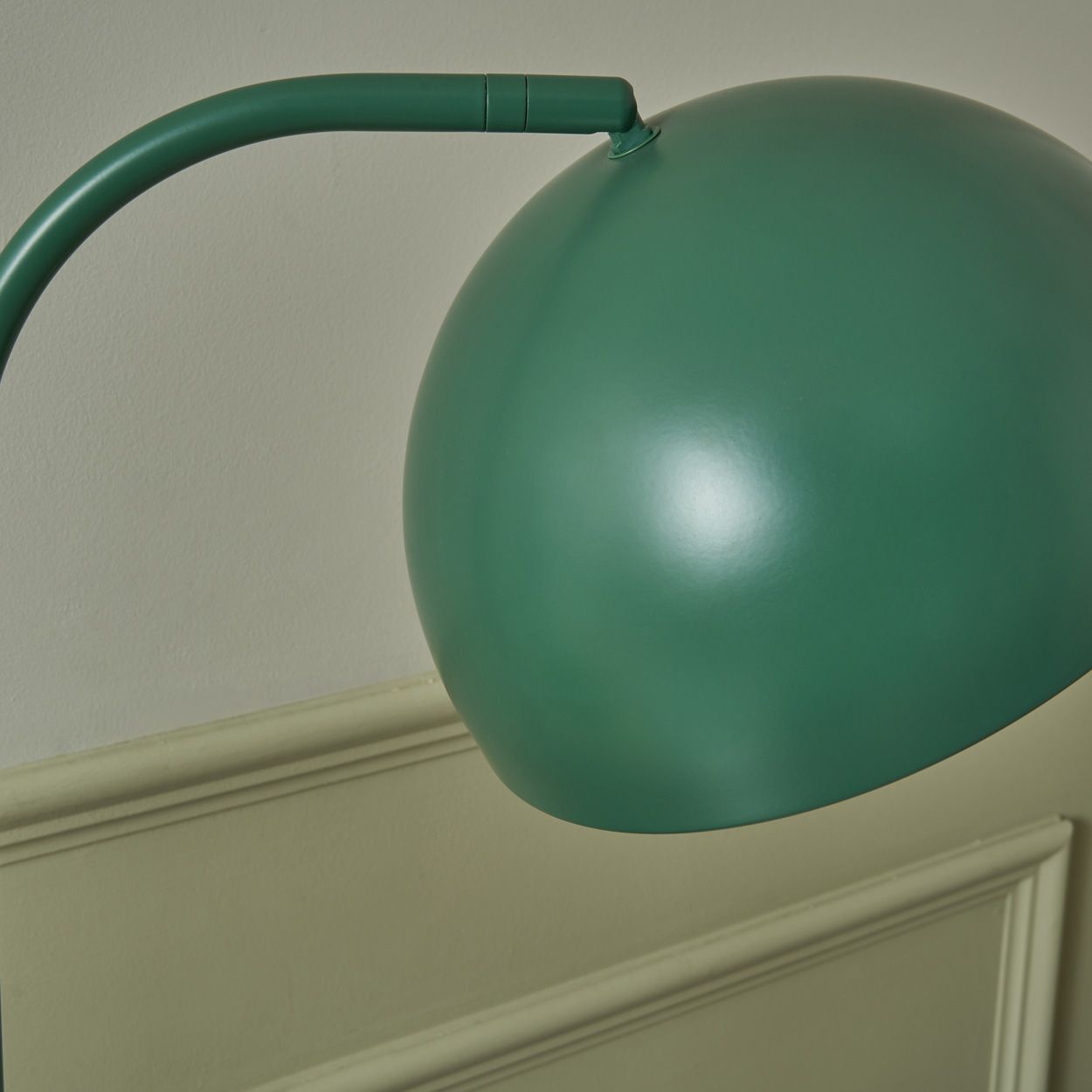 Bolsena Dome Floor Lamp Green