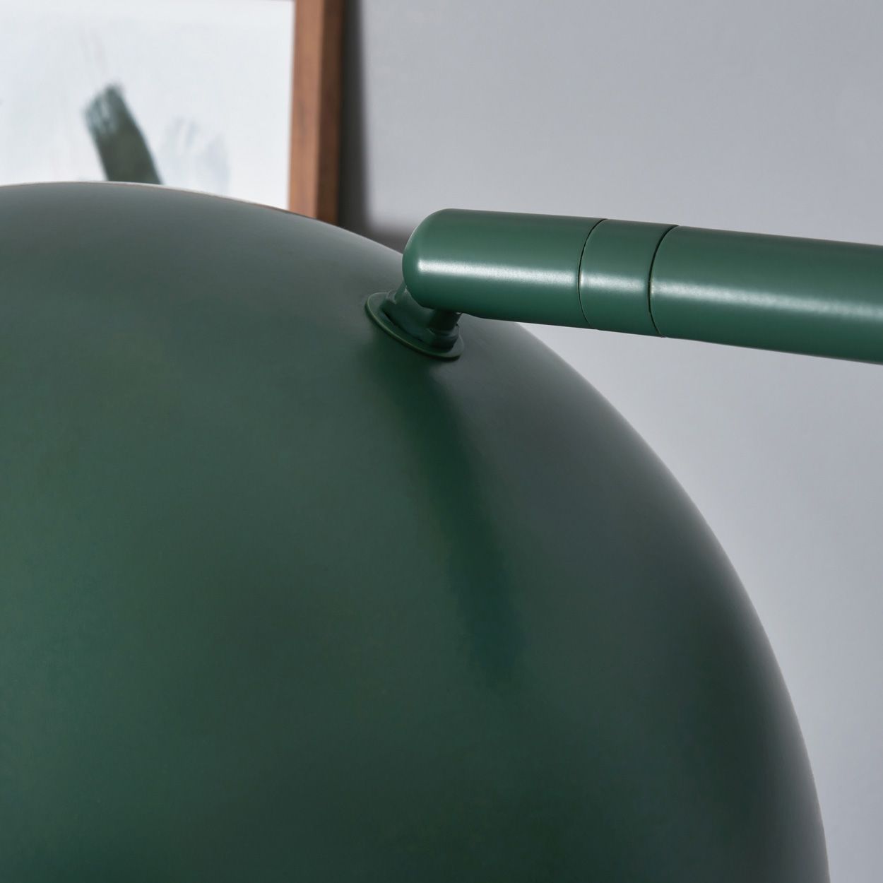 Bolsena Dome Floor Lamp Green