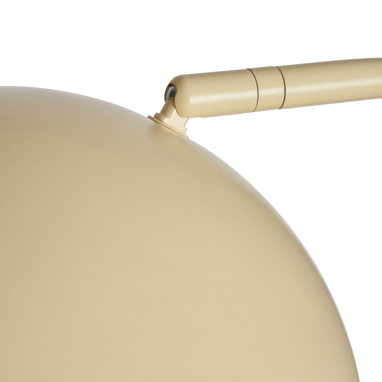 Bolsena Dome Floor Lamp Banana Crepe