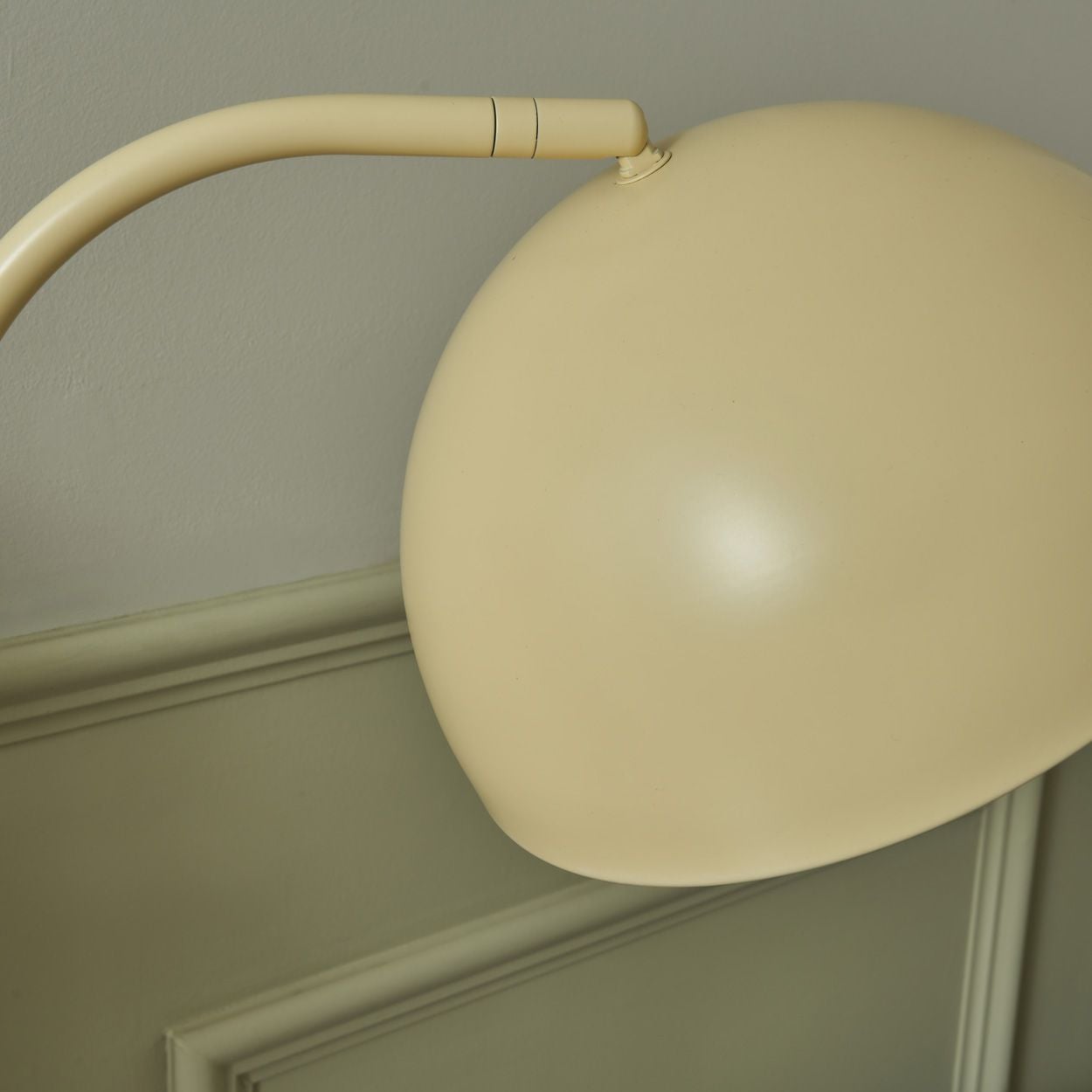 Bolsena Dome Floor Lamp Banana Crepe
